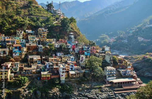 Fotografía Houses of Devprayag