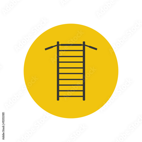 Gymnastics wall bars ladder