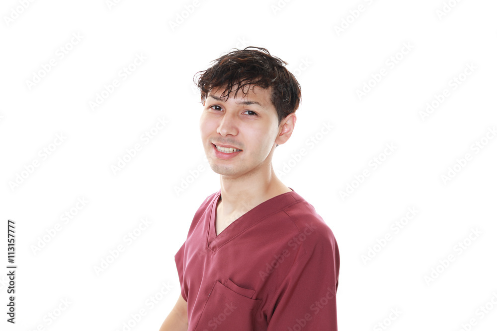 笑顔の医師 笑顔の医師