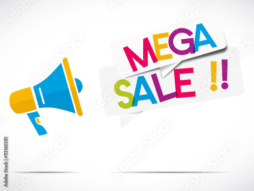 megaphone : mega sale