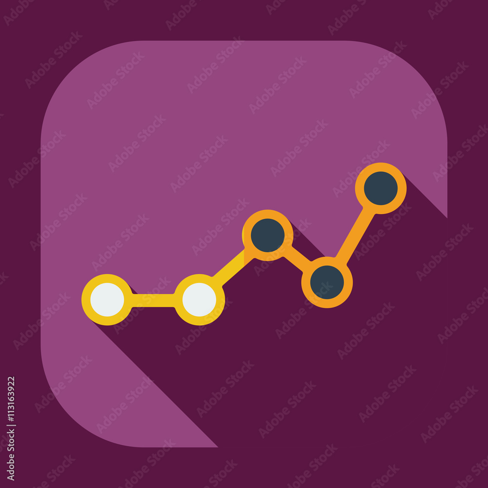 Flat modern design with shadow icons business icon Flat modern design with shadow icons business icon