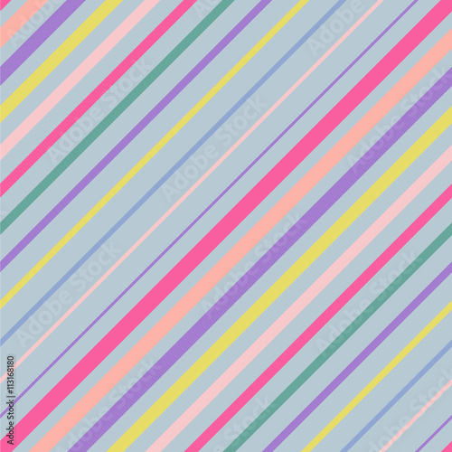 Abstract colorful diagonal striped background.