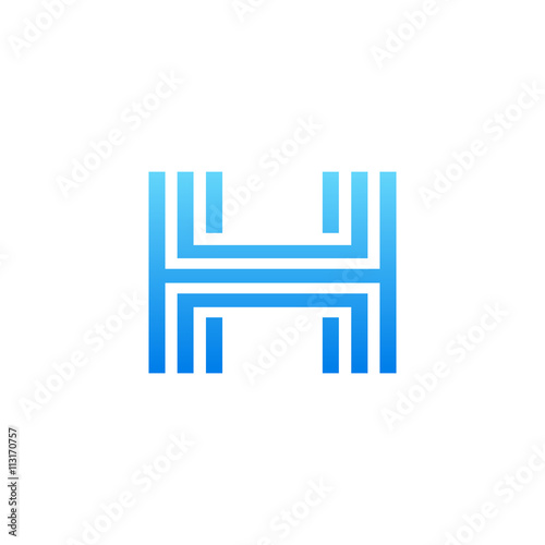 Creative Letter H Symbol