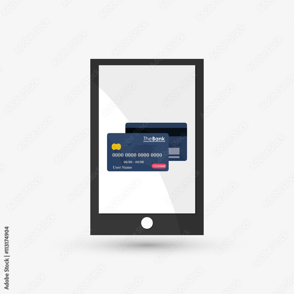 Money design. Financial item icon. White background, isolated il Money design. Financial item icon. White background, isolated il