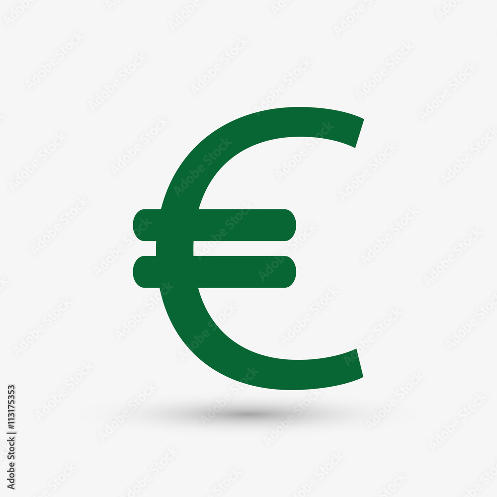 Fototapeta premium Money design. Financial item icon. White background, isolated illustartion