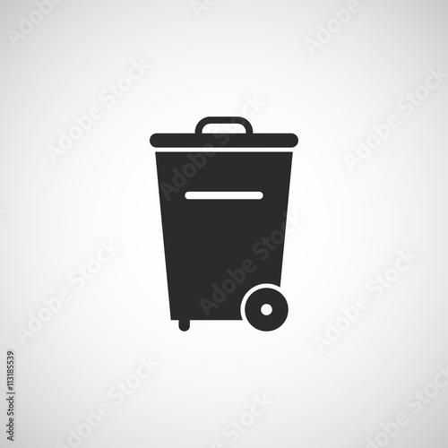 wheelie trash icon