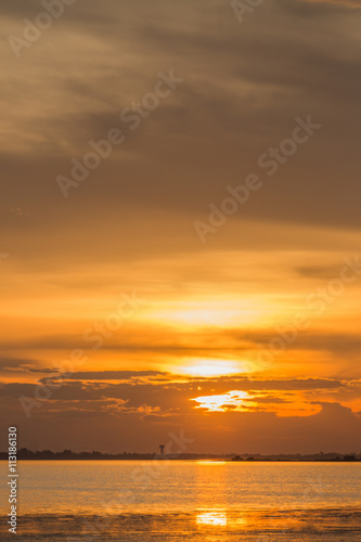 Sunset or sunrise Sky Background,sunset or sunrise