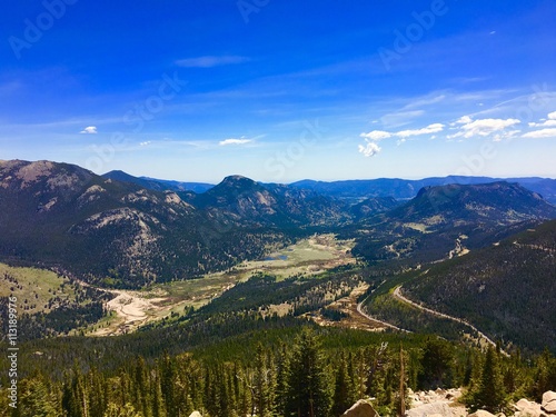 Valley in Rocky Mountain National Park