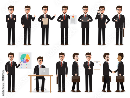 businessman characters