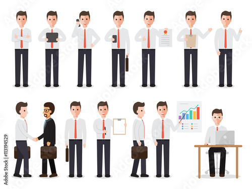 businessman characters
