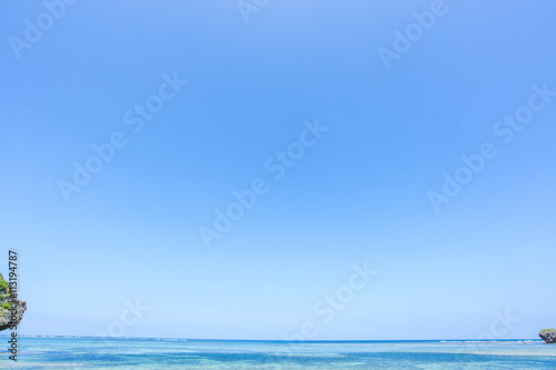 沖縄のビーチ・アクナ浜 
