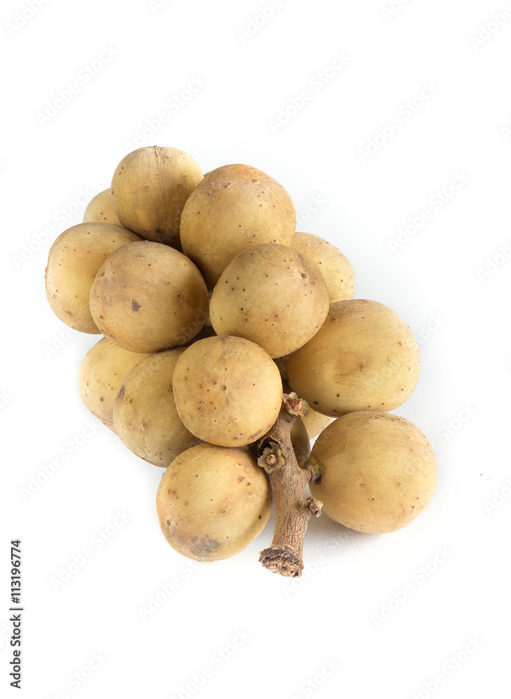 Longkong, Langsat or Lanzones fruit is endemic to Southeast Asia Longkong, Langsat or Lanzones fruit is endemic to Southeast Asia