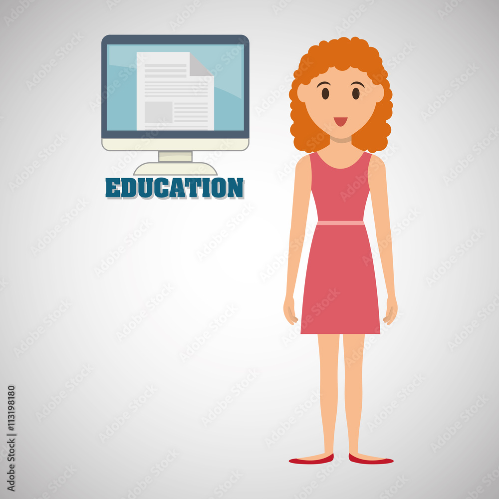 Education design. University icon. Colorfull and isolated illust Education design. University icon. Colorfull and isolated illust