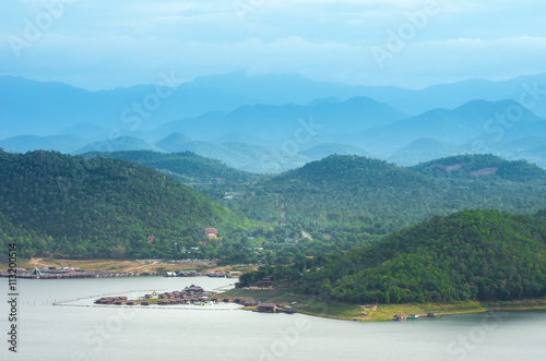 Landscape Srinakarin Dam. © 24Novembers