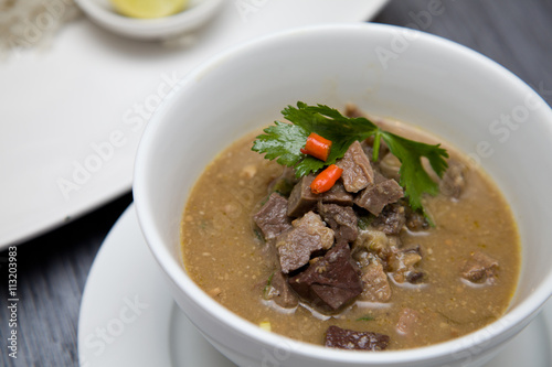 Coto Makassar - Delight in a Bowl of Traditional Indonesian Flavor made from beef meat