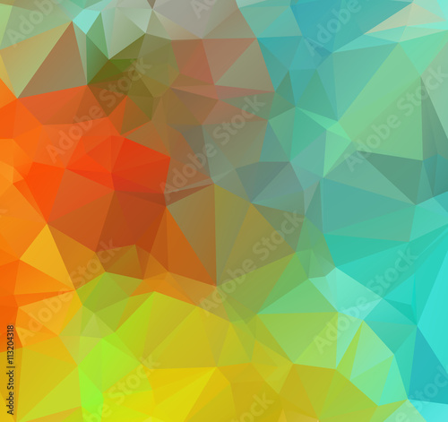 Background abstract geometric rumpled triangular polygon style