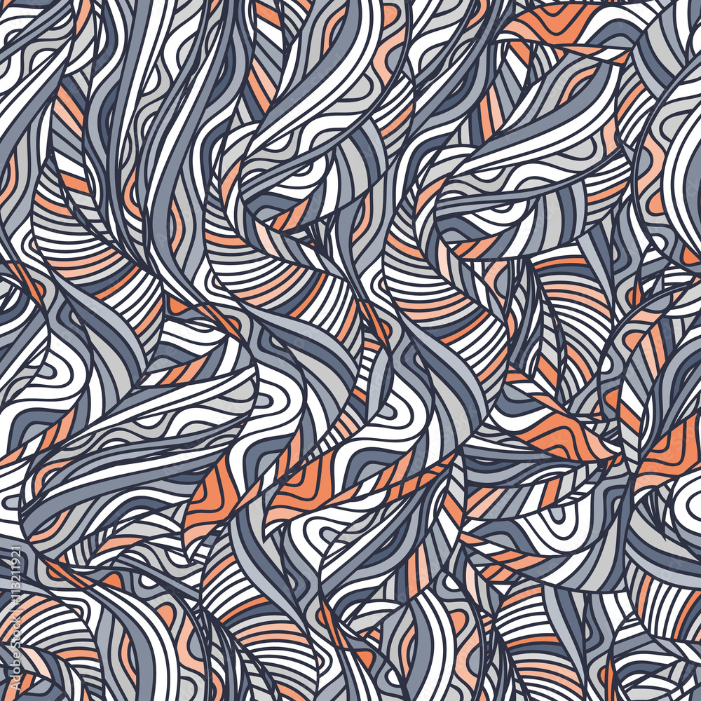 Abstract of wavy lines background Seamless pattern. Abstract of wavy lines background Seamless pattern.