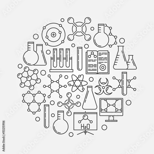 Chemistry vector illustration