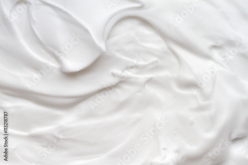 White foam background texture. photo