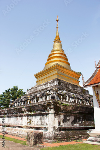 Giant golden pagoda