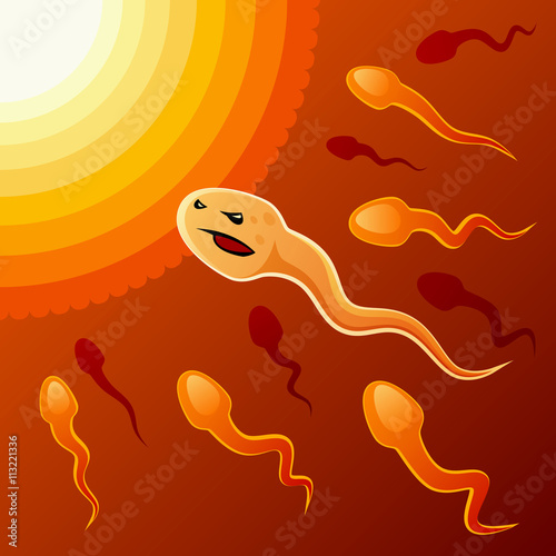 Purposeful spermatozoon