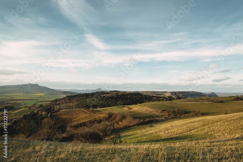 Die vulkanisch geprägte Hegaulandschaft am westlichen Bodensee