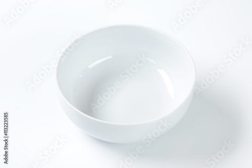 wide white bowl