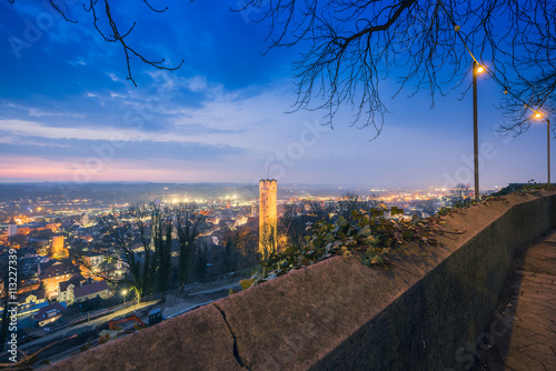 Ravensburg zur blauen Stunde