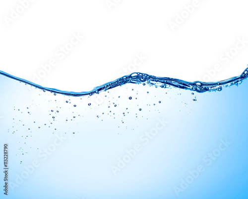 blue water wave liquid splash drink