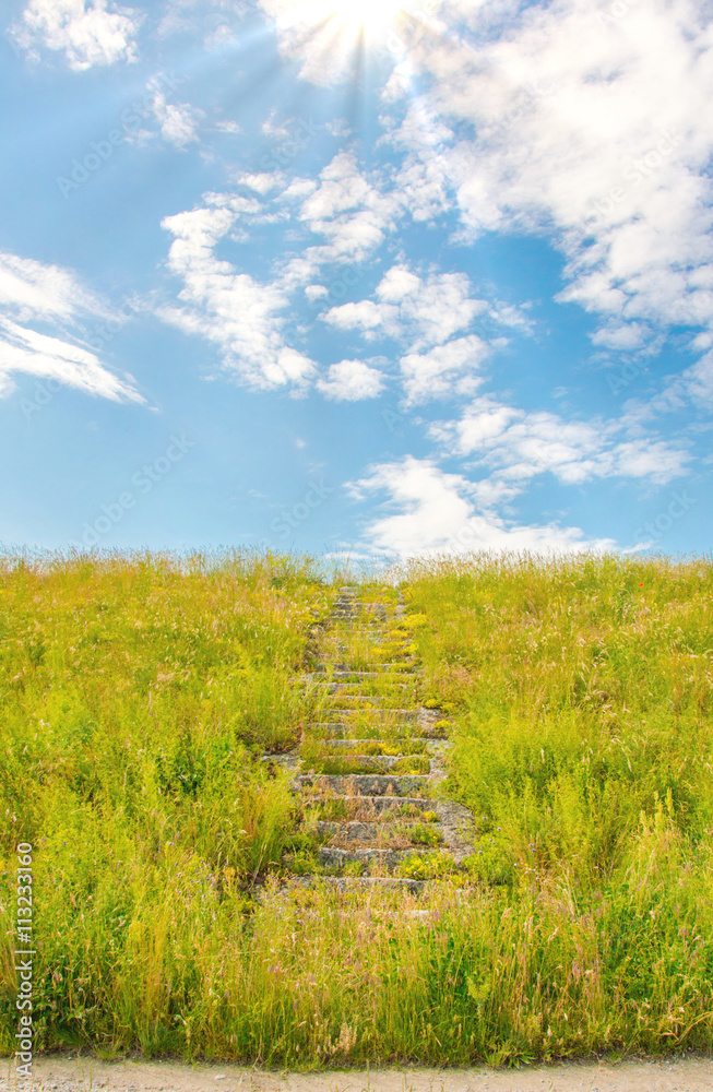 Fototapeta premium Hindernisse müssen überwunden werden