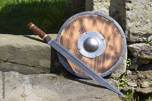 Sword and shield  photo