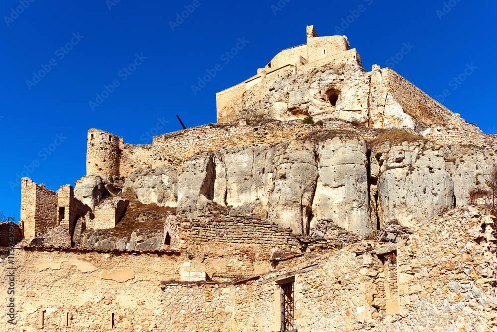 Castle of Morella. Spain.