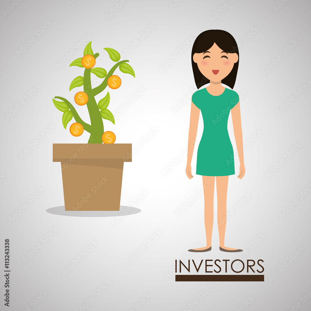 Management design. Person icon. Isolated illustration Management design. Person icon. Isolated illustration