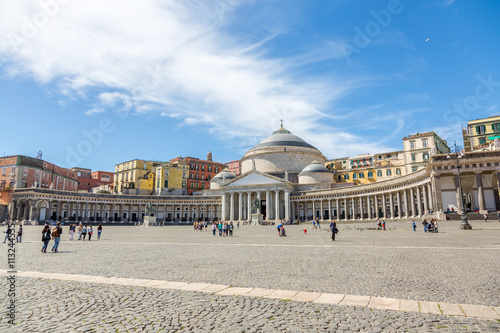 Piazza del Plebiscito à Naples