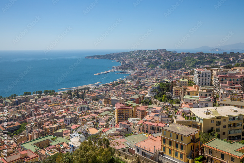 Baie de Naples depuis le château Sant'Elmo