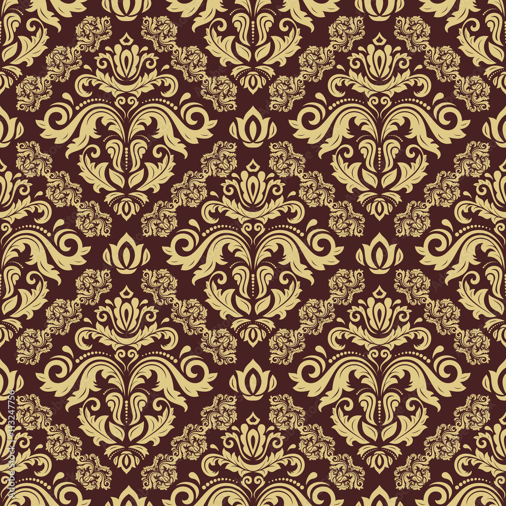 Seamless Oriental Vector Background