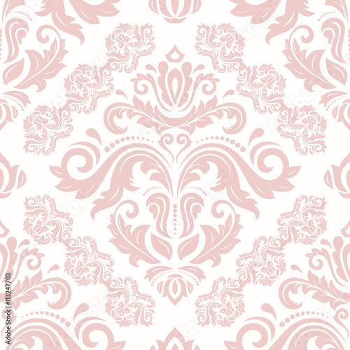 Seamless Vector Wallpaper in the Style of Baroque