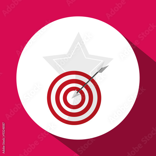 Success design. Winner icon. Flat illustration, vector graphic