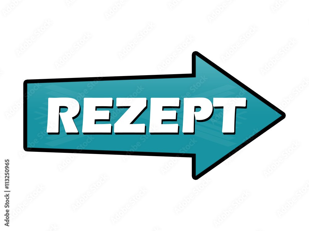 Pfeil mit Wort Rezept