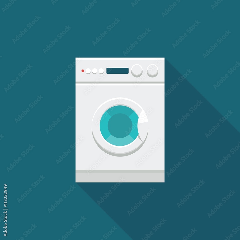 Color icon washing machine Color icon washing machine
