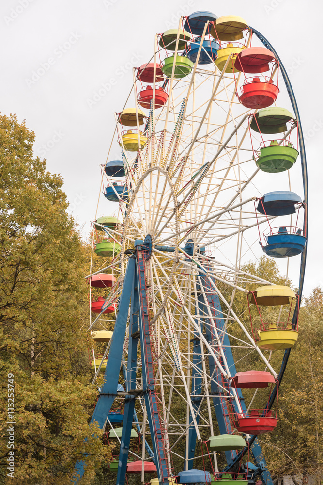 Ferris Wheel in Moscow park