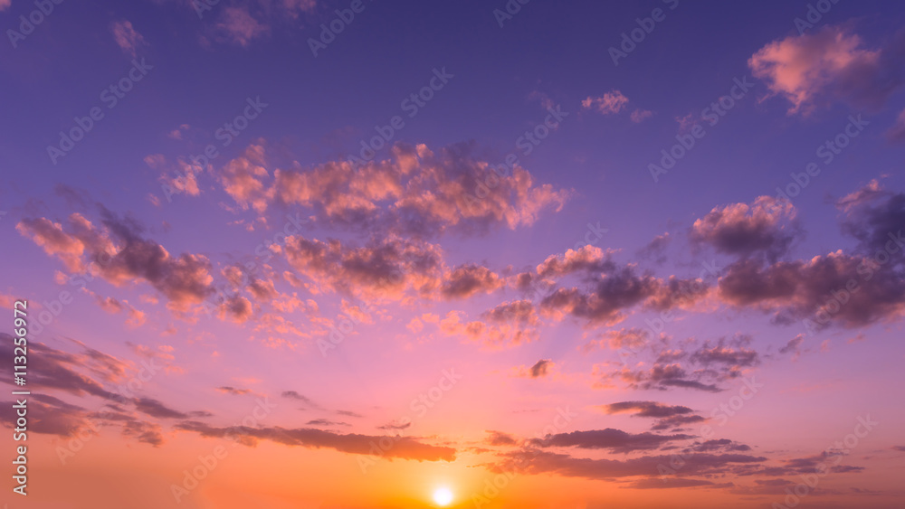 sky sunset background