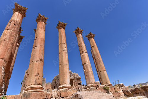 The Jerash Temple of Artemis is a Roman temple in Jerash, Jordan
