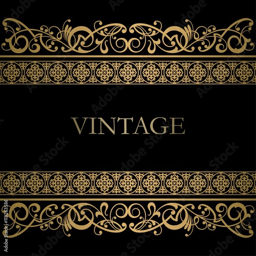 Vintage vector background