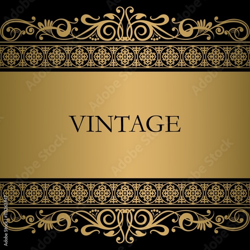 Vintage vector background