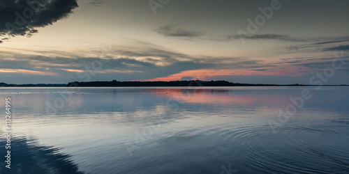 abendstimmung am chiemsee