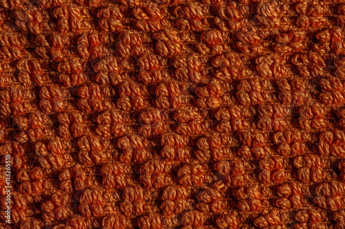 Obraz na płótnie orange red wool texture backgroung w salonie