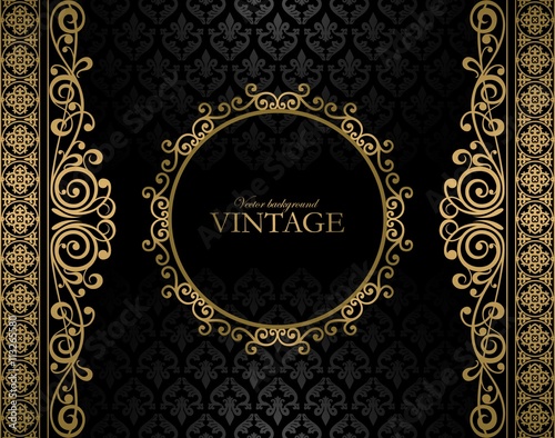Vintage vector background