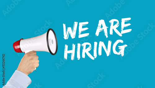 We are hiring jobs, job working recruitment employment business