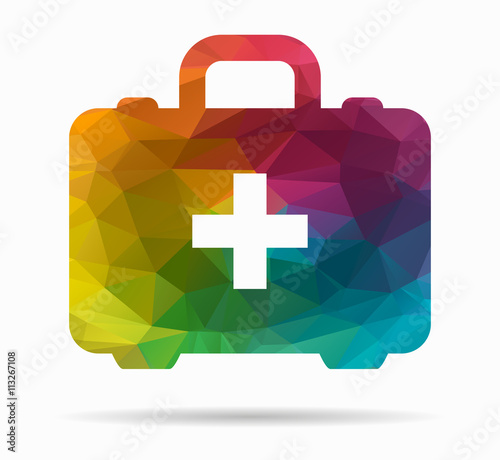 first aid poly icon